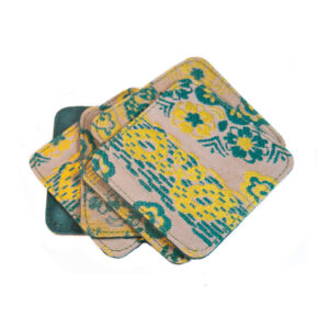 Japanese Kimono Coasters Set