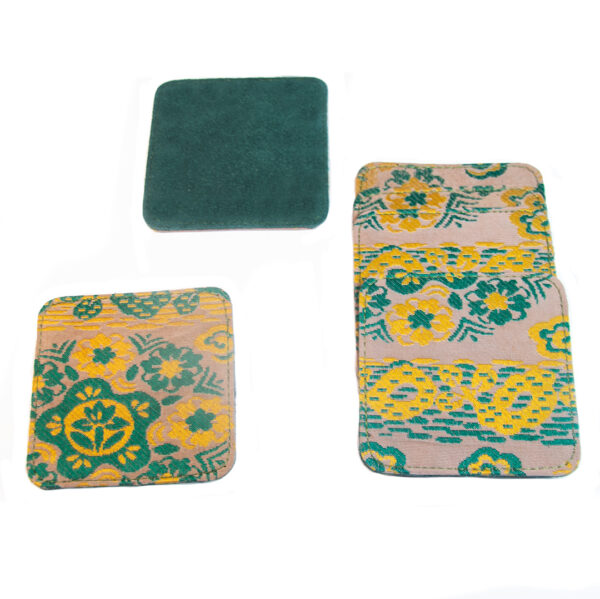 Japanese Kimono Coasters Set - Image 2