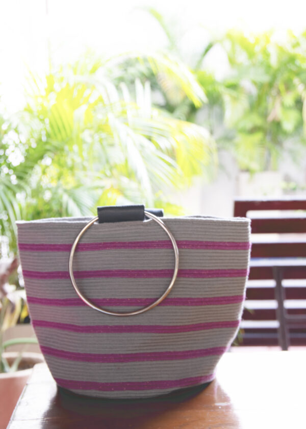 Wayuu small tote bag - Image 4